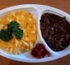 「明日の日替り弁当はハヤシライス」