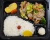野菜炒め弁当500円「100均すごい！(弁当　テイクアウト　しちふく　八幡東区)」