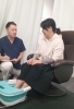フットバスに入っていただき、問診します。「フットマッサージ30分半額！先着二名枠【伏見区・フットマッサージ・接骨院・ぎっくり腰・パーソナルトレーニング】」