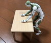 セラピー中の様子の再現「【リハビリ】左片麻痺の左への重心移動」