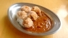 「ちからカレー+から揚げ」 820円「「カレーのちから」からのお知らせですよ～」