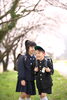ロケ撮影は自然な笑顔がたくさん撮れます♪「桜ロケーション撮影は前写しがおススメです(^^♪」