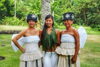 タヒチのママ（タヒチの神聖な場所でのショーでした）「タヒチの文化を踊る▶︎ブログにはレッスン動画も載せました。」