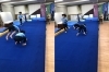 うさぎジャンプも楽ではない「うさぎジャンプがなぜかカエルに♪　★英会話と体操のコラボ教室（堀切、綾瀬、亀有、小菅）」