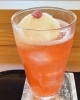 桜クリームソーダ「春のメニュー✿✿秩父宮記念公園✿✿」