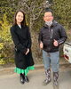 下村アナ、とても背が高く素敵な方でした！「☆カラフル野菜の小山農園、『報道ステーション』に登場☆」