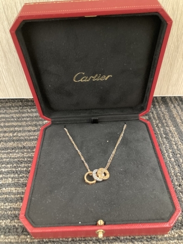 「【Cartier（カルティエ）ジュエリー　ネックレス　高価買取】奈良県の買取専門店「おたからや　イオンビッグ香芝店」」