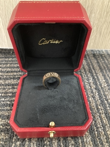 「【Cartier（カルティエ）ジュエリー　指輪　高価買取】奈良県の買取専門店「おたからや　イオンビッグ香芝店」」