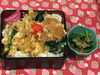 「本日のAランチは　玉子とじヒレカツ丼です。」