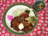 「本日のAランチは　チキン南蛮タルタルソースです。」