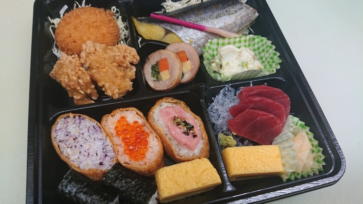 稲荷寿司弁当！！「お花見の季節に稲荷寿司弁当！！」