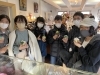 手稲からの中学生同士で「もう小樽の小学校は新学期を迎えました!!」