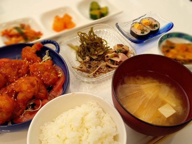 韓国家庭料理マミのいろとりどりランチ「[黒磯ランチ]韓国家庭料理マミのランチセット」