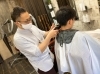 全力で信頼あずけて、睡眠中のお客様。笑「Tiesさんからの贈り物。【まいぷれ・西京区・南区・編集部】」
