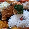 「明日の日替り弁当は白身魚の生姜焼き」