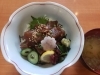 「4月14日(木) 一魚一会のおすすめランチは「マグロ漬け丼」です♪」