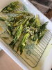 行者ニンニクの天ぷら！「みんなで食べればこわくない！」