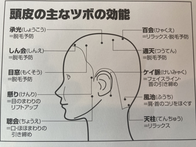 「頭皮マッサージのススメ！」