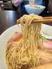 ストレートの細麺：硬め注文「中華そば卯月屋　小山市」