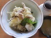 「4月22日(金) 一魚一会のおすすめランチは「ゲソ天丼」です♪」