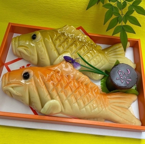鯉の生菓子「こどもの日」