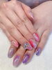 「蝶々ネイル【札幌市南区川沿ネイルサロン nail salon  Rubino】」