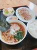 ミニラーメンと餃子半ライス定食「5/1 Today’s Special 」