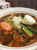 台湾らーめん風、スタミナらーめんです。「今月は、、、」