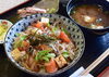 海鮮丼「出雲のおすすめランチ紹介★出雲市荻杼町【ばんちょう】さんの海鮮丼」