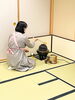 風炉釜に柄杓を扱いキリリと爽やかなお点前「今週の【茶道教室】初心者　体験レッスン のご案内！」