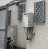施工前「給湯器・暖ライフ交換工事」