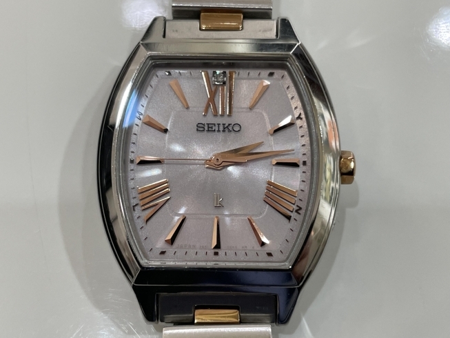 SEIKO セイコー LUKIA ルキア 3B51-0AM0 1Pダイヤ お買取しました