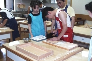 ふれ愛の里<br>食と健康の養生館１階 そば打ち実習室