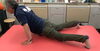 体幹のトレーニング中「【リハビリ】コアのトレーニング【脳梗塞】」