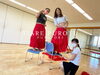 こういうダンス以外の時間もたくさんあります。「明日は12:20- 体験もできます！★」
