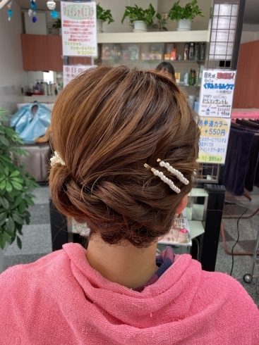 ゆるふわ着物ヘア「着付け、ヘアセット、ご予約承ります」