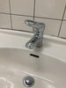 施工前「トイレ水栓交換工事」