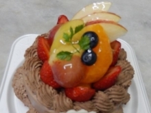 生チョコクリームデコレーションケーキ！！【京阪牧野駅から徒歩4分】