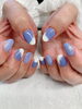「紫ネイル【札幌市南区川沿 ネイルサロン nailsalon  Rubino】」