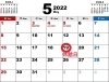 「～5月の休館日は明日、19日(木)です～」