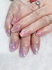「アシンメトリー【札幌市南区川沿 ネイルサロン nailsalon  Rubino】」