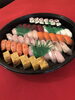 おまかせ10貫 5人前　6000円「4連木にお寿司はいかがですか」