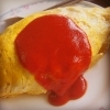 【城南食堂】ケチャップたっぷりオムライス