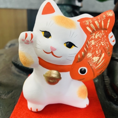 招き猫「招き猫＆縁結び♡斐川町 仏壇」