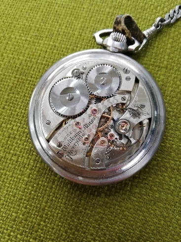 「ウォルサム懐中時計の再修理。時計修理は難しいm(_ _)m」