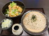 「人気の鶏天丼セット」