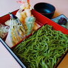 「亀家本舗の天ざるセット」