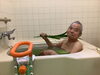 「丈夫になるようにゆうてしょうぶ湯に入るんじゃ」「旧暦の端午の節句にしょうぶ湯に入っていいただきました。」