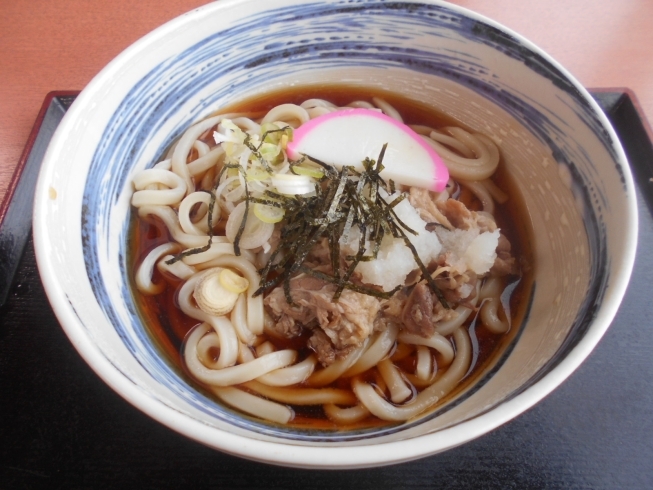 ぶっかけ冷やし肉うどん・そば「あそう温泉・白帆の湯　2階・水郷の間よりお知らせです(^^♪」