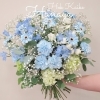 ご注文品「ブルーの花束」